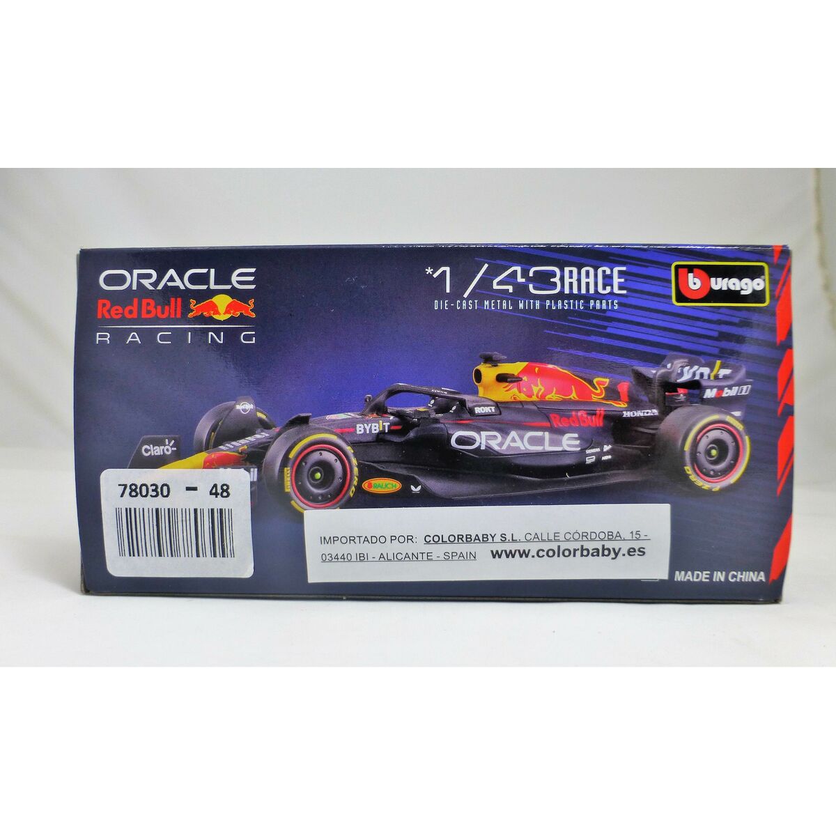 Car Bburago F1 Race Red Bull Racing