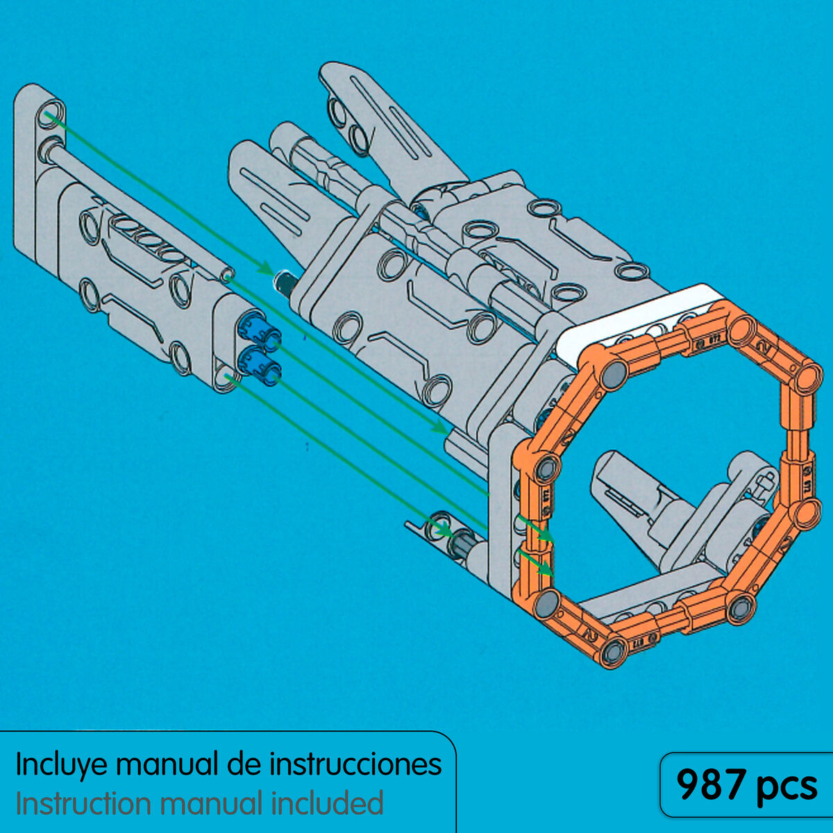 Construction set IM Master 987 Pieces