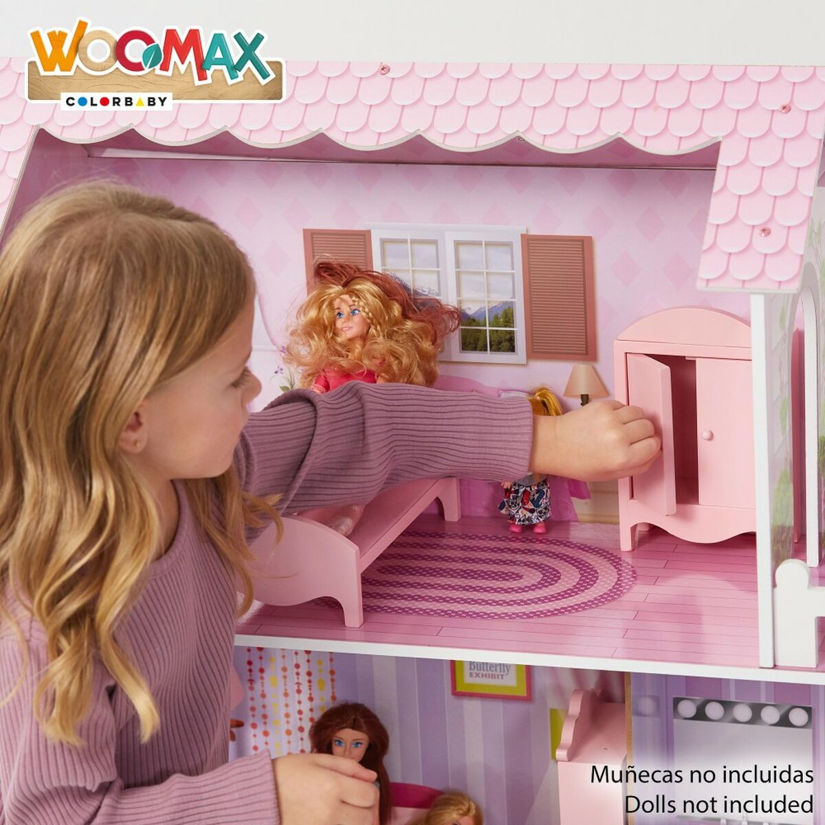 Doll’s House Play & Learn 14 Pieces 80 x 112 x 31 cm