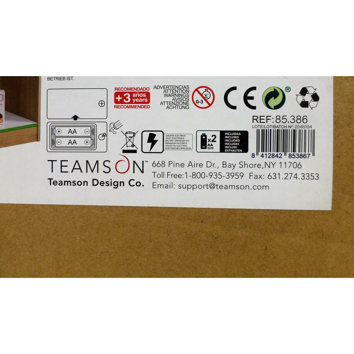 Toy Supermarket Teamson 80 x 80 x 30 cm