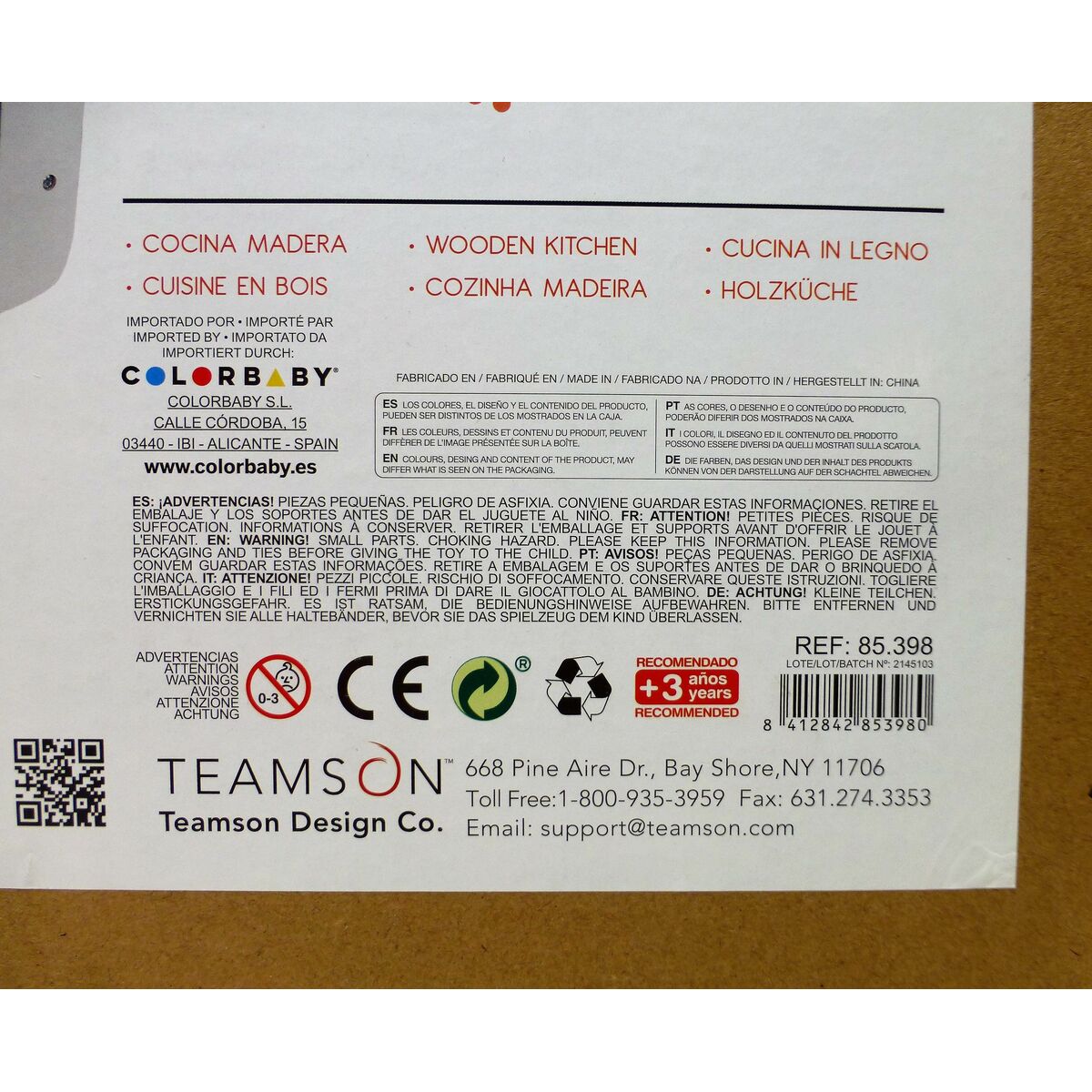 Toy kitchen Teamson 55 x 63 x 30 cm