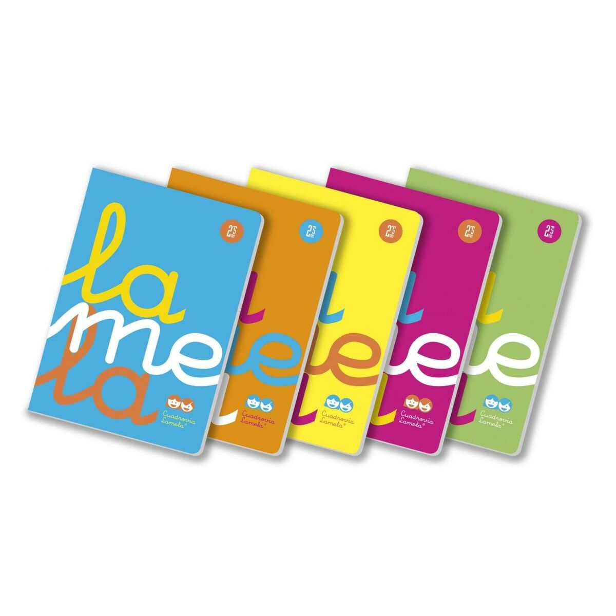 Notebook Lamela 50 Sheets 5 Units Grid sheets 90 gr A4 (5 Pieces) Notebook Lamela 50 Sheets 5 Units Grid sheets 90 gr A4 (5 Pieces)