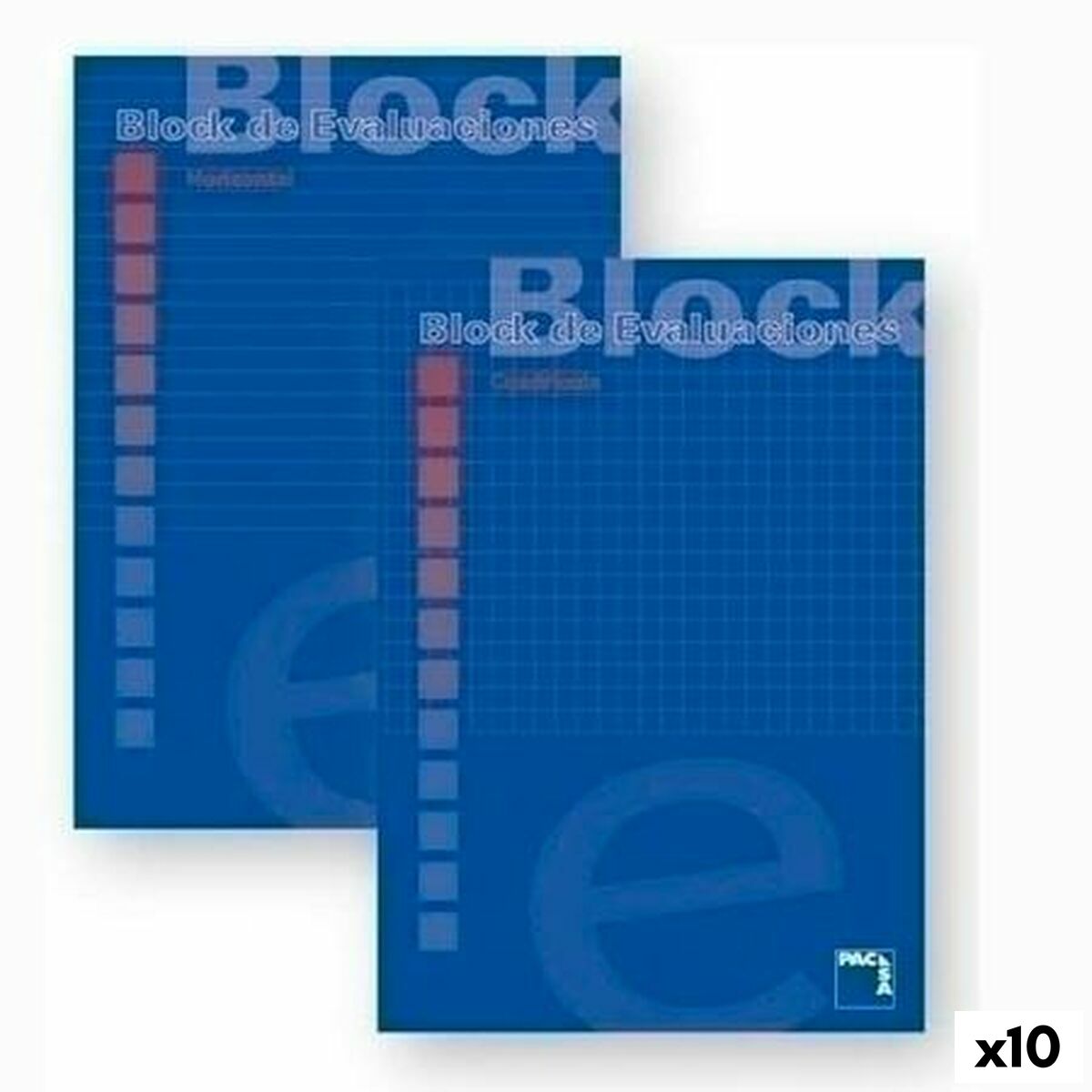 Notepad Pacsa Blue A4 50 Sheets (10 Units) Notepad Pacsa Blue A4 50 Sheets (10 Units)
