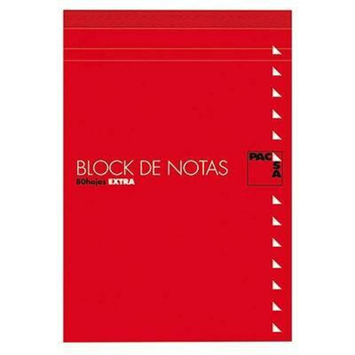 Notepad Pacsa 1/8″ 1/8 80 Sheets 4 mm Printed grid 10 Pieces