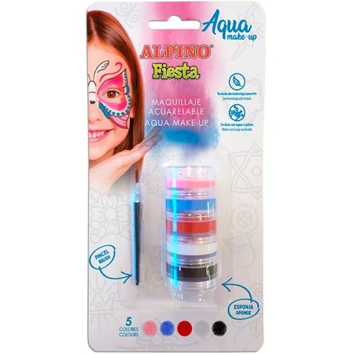 Children’s Makeup Alpino Fiesta Aqua  Watercolour