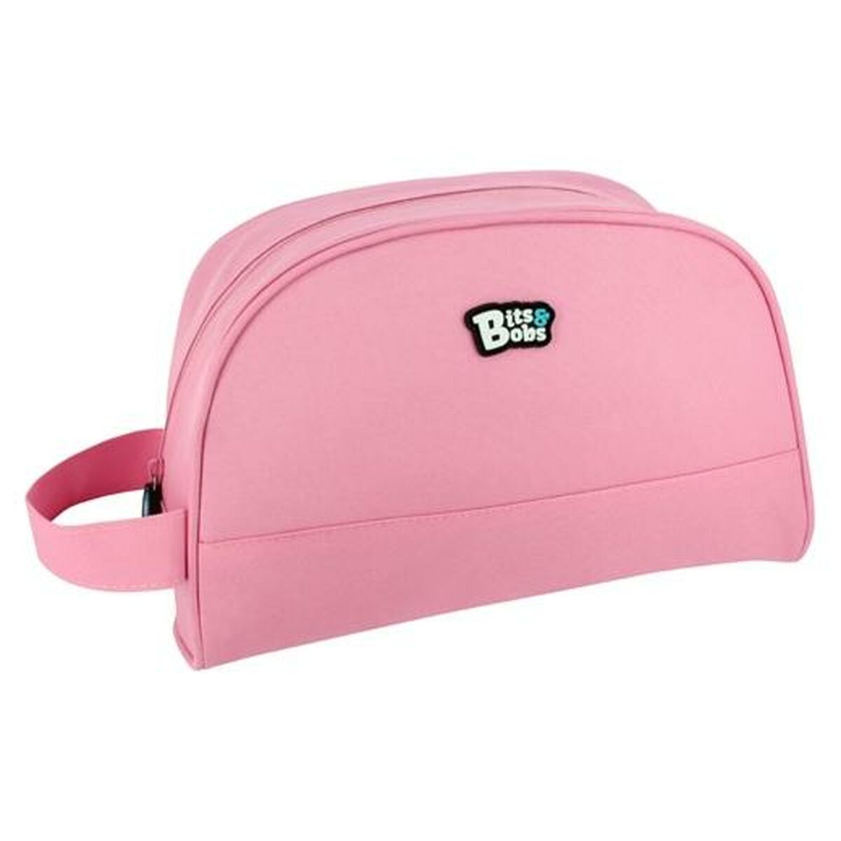 Travel Vanity Case Bits&Bobs Pink Circular 26 x 15 x 12 cm Travel Vanity Case Bits&Bobs Pink Circular 26 x 15 x 12 cm