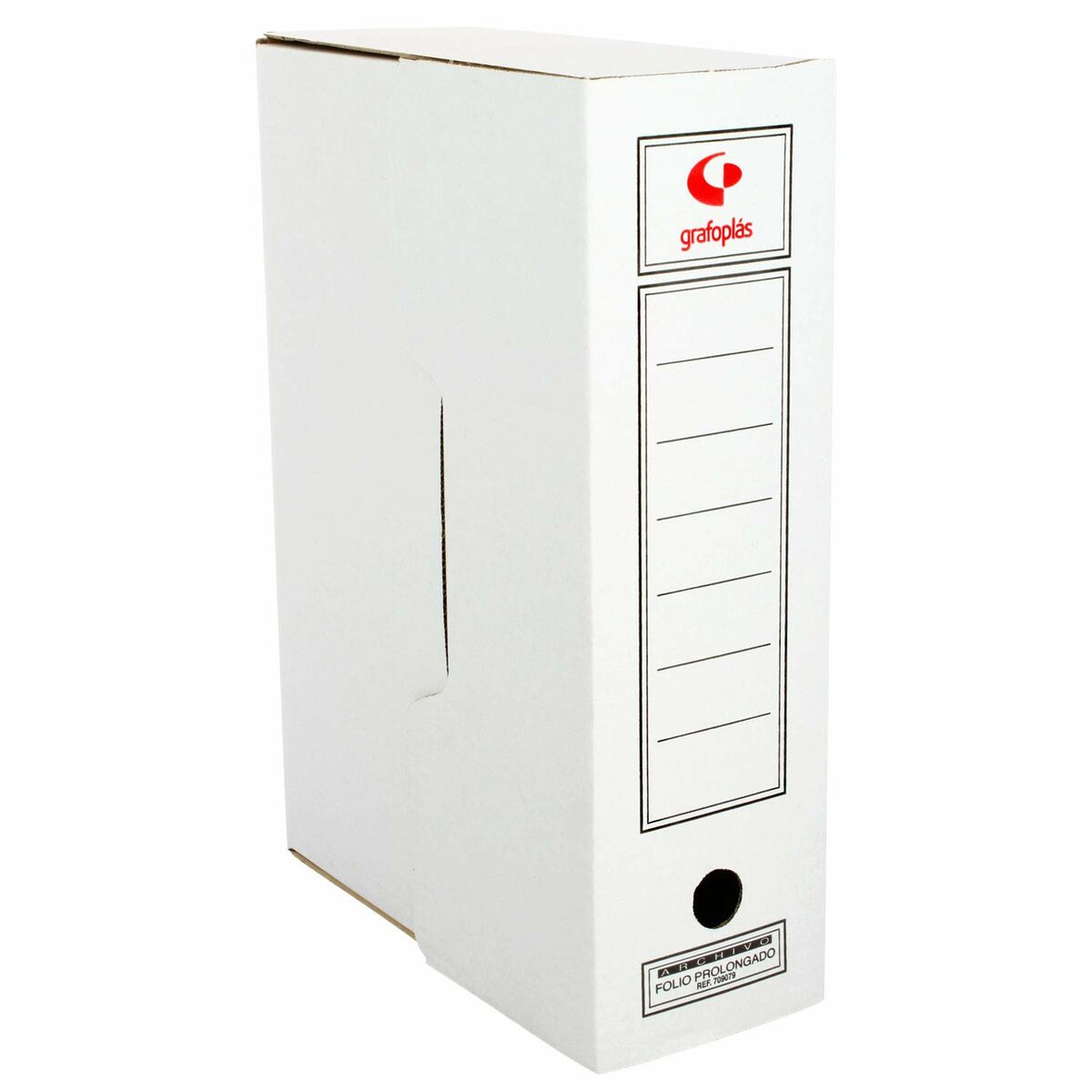 File Box Grafoplas White Din A4 38,5 x 27,5 x 11,5 cm File Box Grafoplas White Din A4 38,5 x 27,5 x 11,5 cm