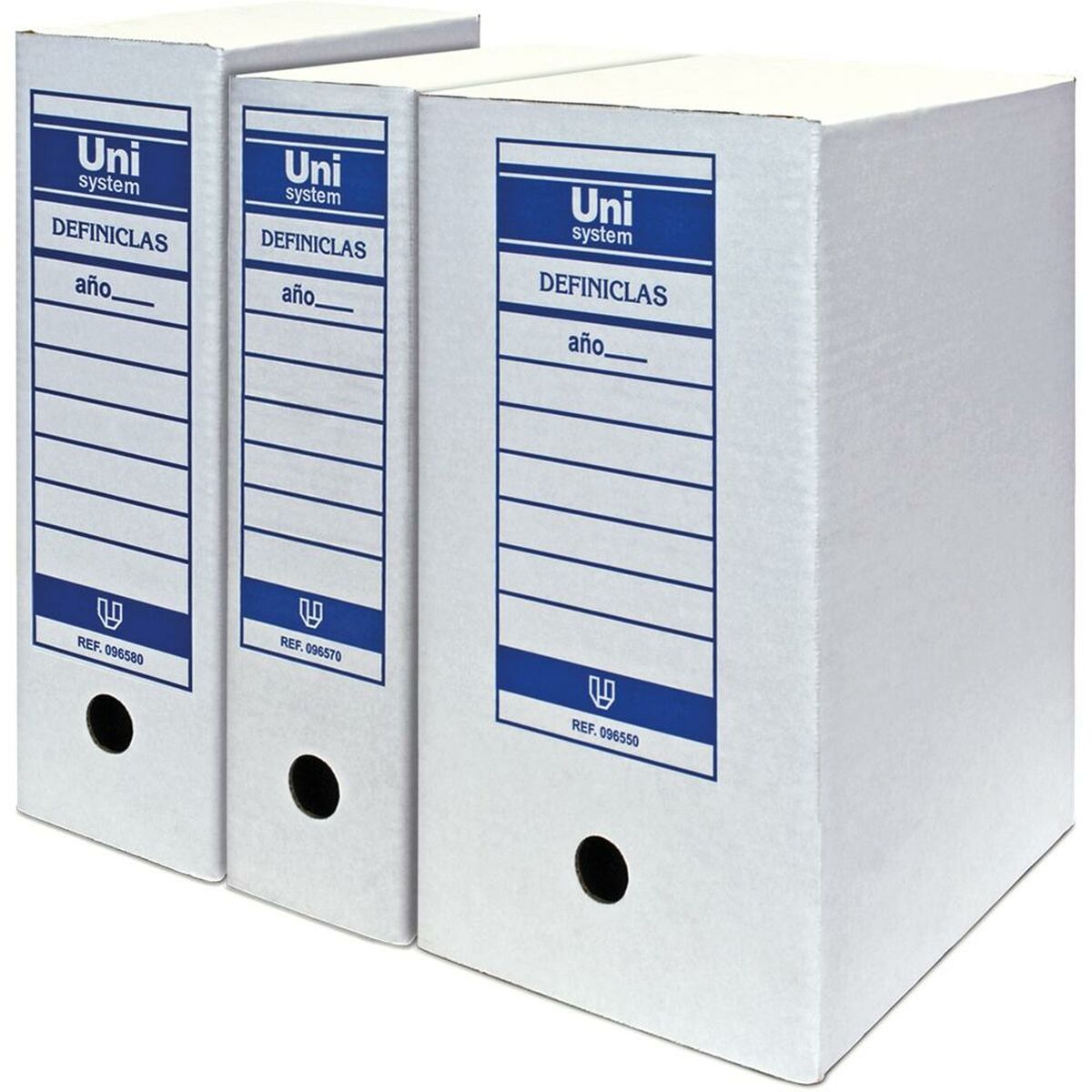 File Box Unipapel Unisystem Definiclas White Din A4 File Box Unipapel Unisystem Definiclas White Din A4