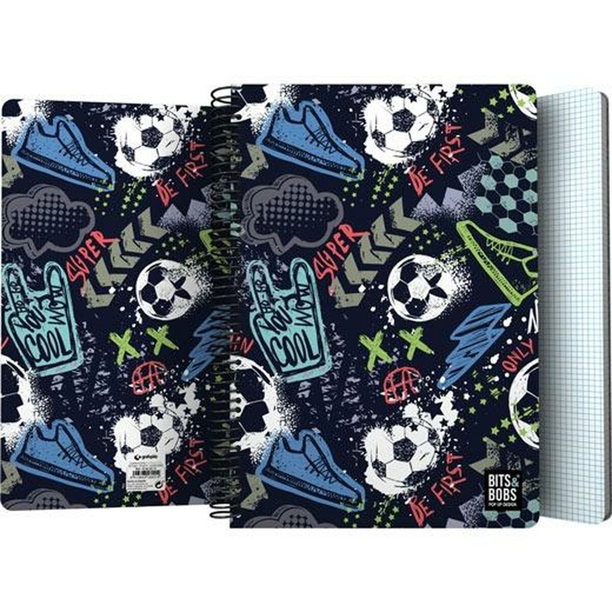 Notebook Bits&Bobs Match Multicolour Din A4 80 Sheets Notebook Bits&Bobs Match Multicolour Din A4 80 Sheets