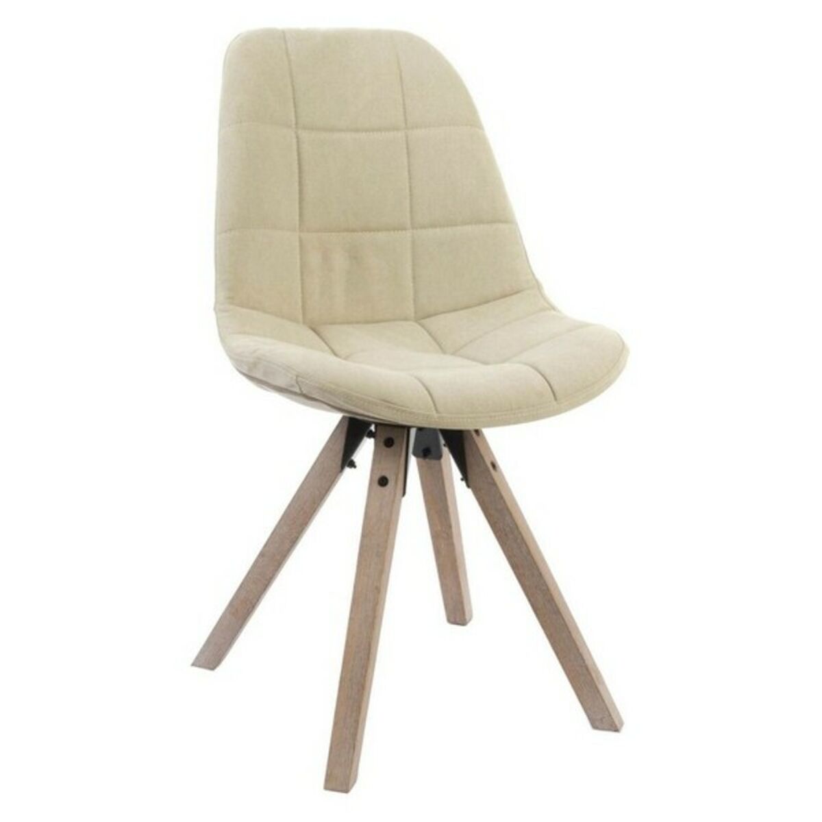 Dining Chair DKD Home Decor Beige Multicolour 47 x 55 x 85 cm Dining Chair DKD Home Decor Beige Multicolour 47 x 55 x 85 cm