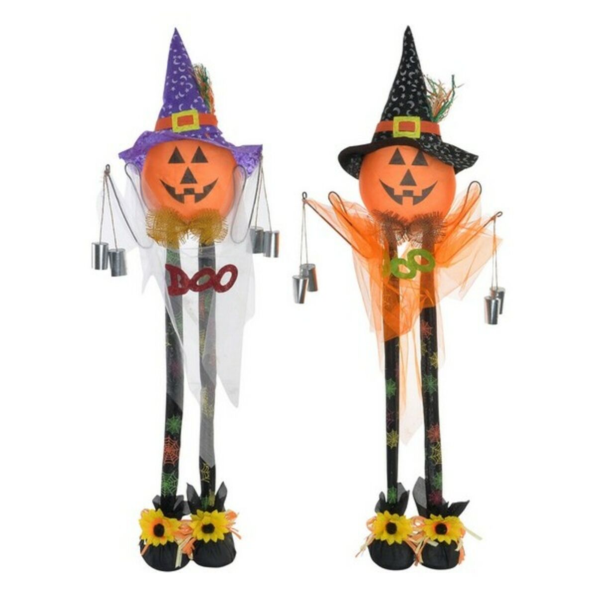 Halloween Decorations DKD Home Decor Organza Polyester Pumpkin (50 x 92 cm) (2 pcs) Halloween Decorations DKD Home Decor Organza Polyester Pumpkin (50 x 92 cm) (2 pcs)