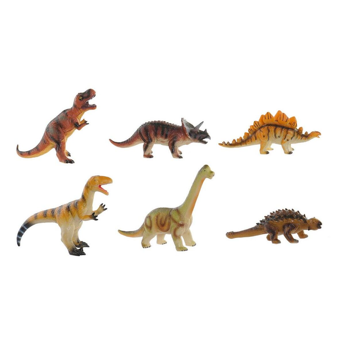 Dinosaur DKD Home Decor 6 Units 29 x 15 x 21 cm Soft Dinosaur DKD Home Decor 6 Units 29 x 15 x 21 cm Soft