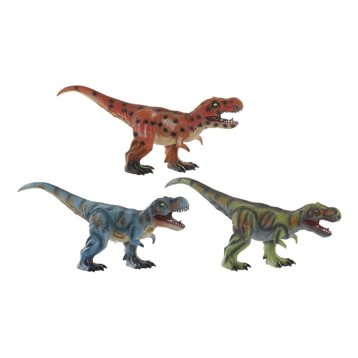 Dinosaur DKD Home Decor 3 Units 12 Units 60 x 17 x 28 cm Soft Dinosaur DKD Home Decor 3 Units 12 Units 60 x 17 x 28 cm Soft