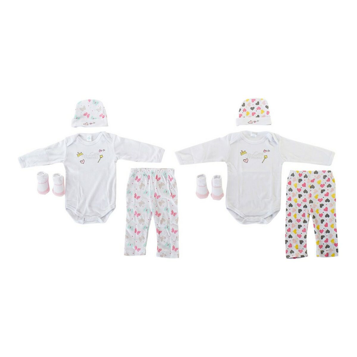 Gift Set for Babies DKD Home Decor 0-6 Months 2 Pieces Gift Set for Babies DKD Home Decor 0-6 Months 2 Pieces