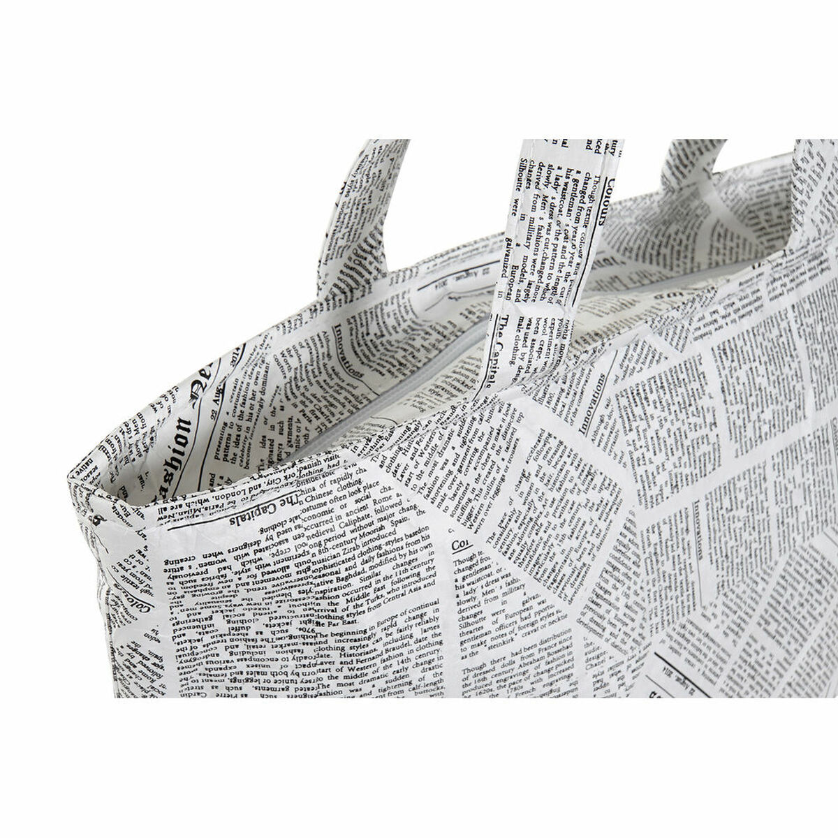 Cool Bag DKD Home Decor White Black 23 x 14,5 x 20 cm Thermal