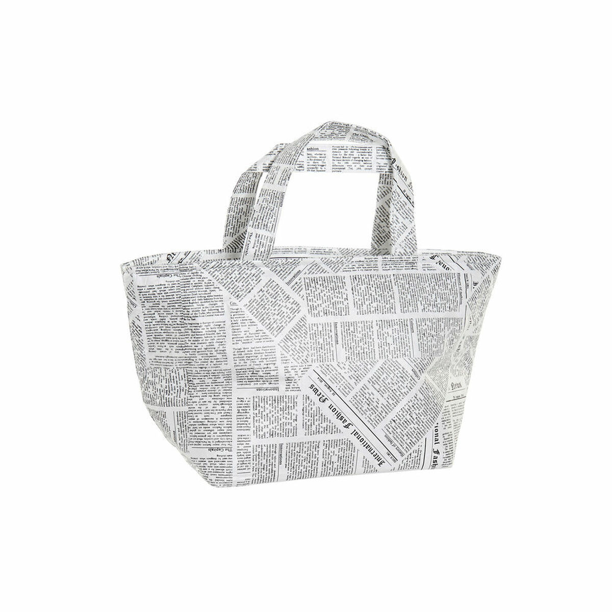 Cool Bag DKD Home Decor White Black 23 x 14,5 x 20 cm Thermal Cool Bag DKD Home Decor White Black 23 x 14,5 x 20 cm Thermal