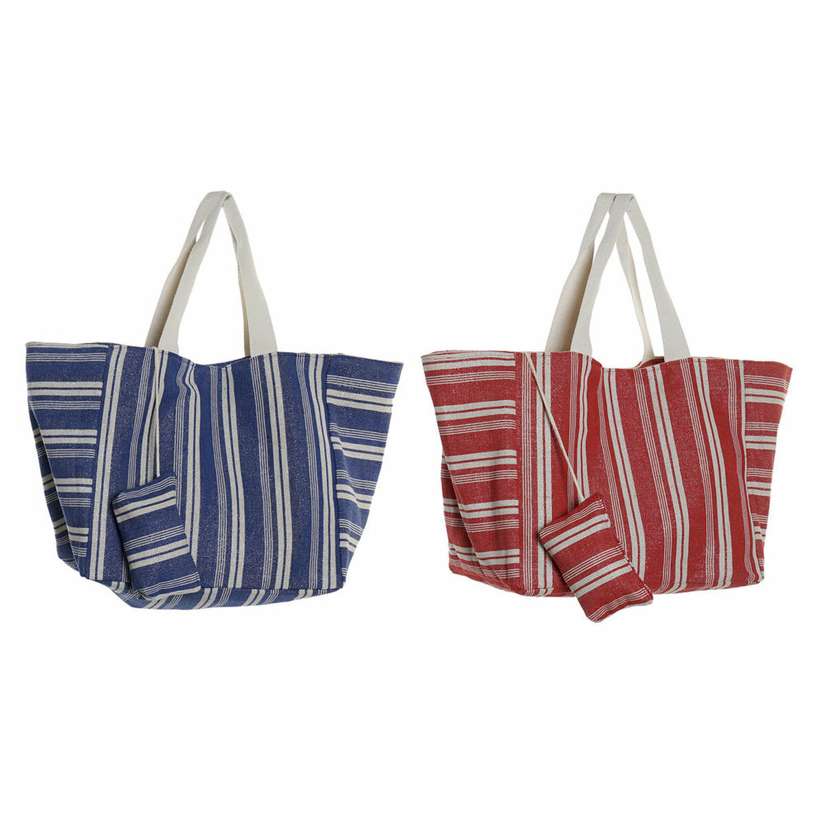 Bag DKD Home Decor Blue Red Aluminium 39 x 26 x 34 cm Purse Bag DKD Home Decor Blue Red Aluminium 39 x 26 x 34 cm Purse