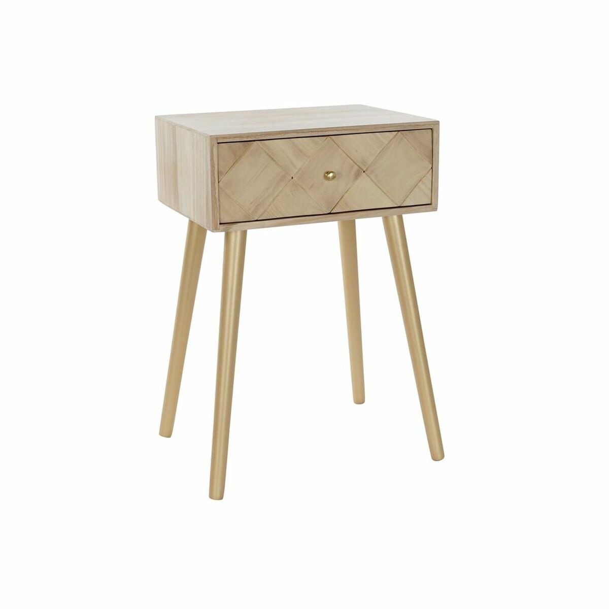 Nightstand DKD Home Decor Metal Pinewood (45 x 34 x 67 cm) Nightstand DKD Home Decor Metal Pinewood (45 x 34 x 67 cm)