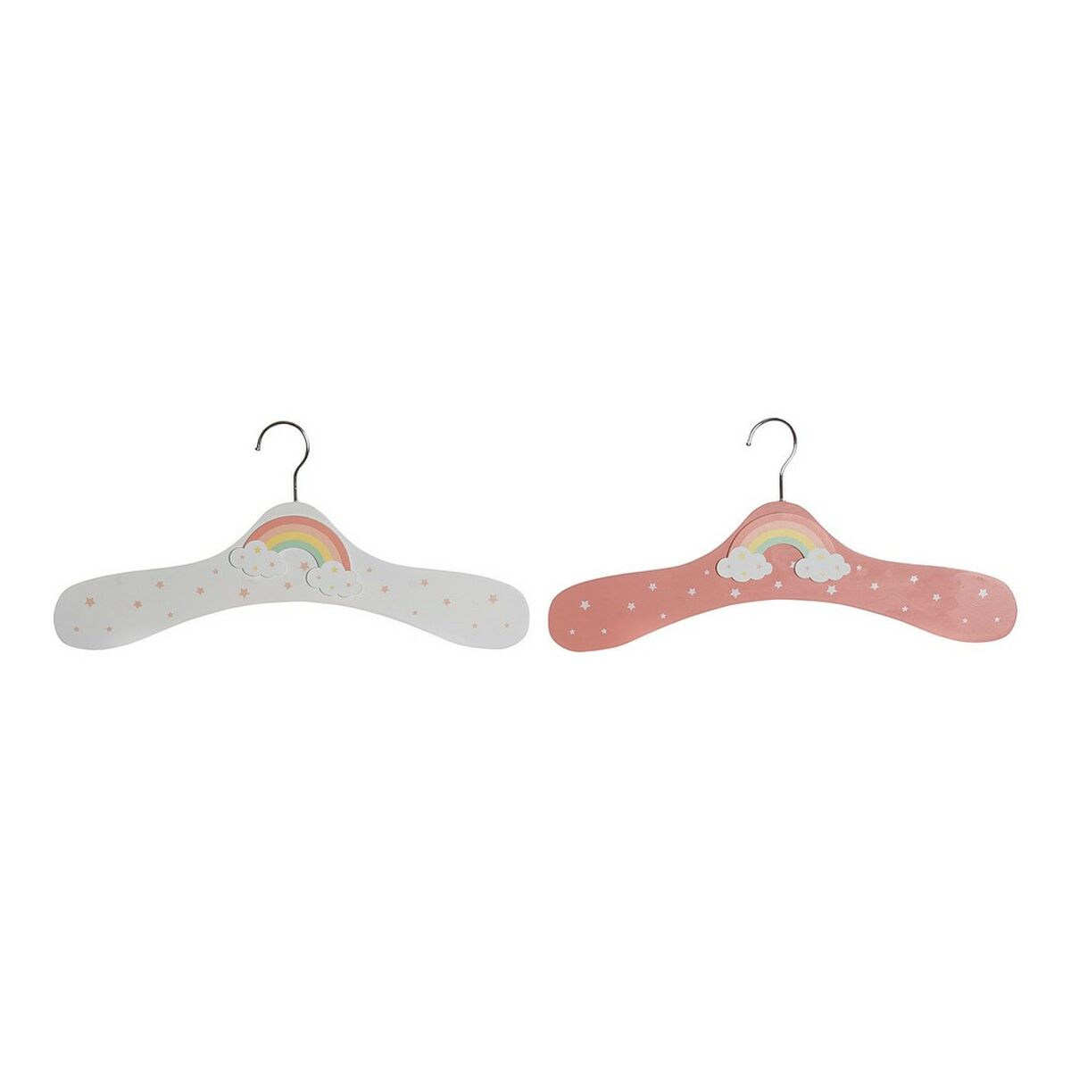 Hanger DKD Home Decor MDF Wood Rainbow (2 pcs) (35 x 1 x 19 cm) Hanger DKD Home Decor MDF Wood Rainbow (2 pcs) (35 x 1 x 19 cm)