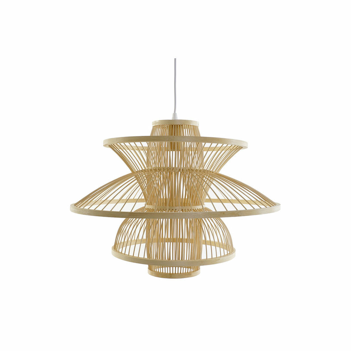 Ceiling Light DKD Home Decor Bamboo (50 x 50 x 37 cm) Ceiling Light DKD Home Decor Bamboo (50 x 50 x 37 cm)