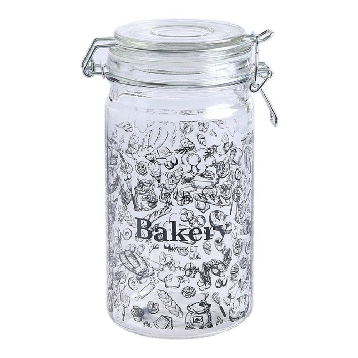 Tin DKD Home Decor Crystal Traditional 10 x 12.5 x 20 cm 1 L (2 pcs)