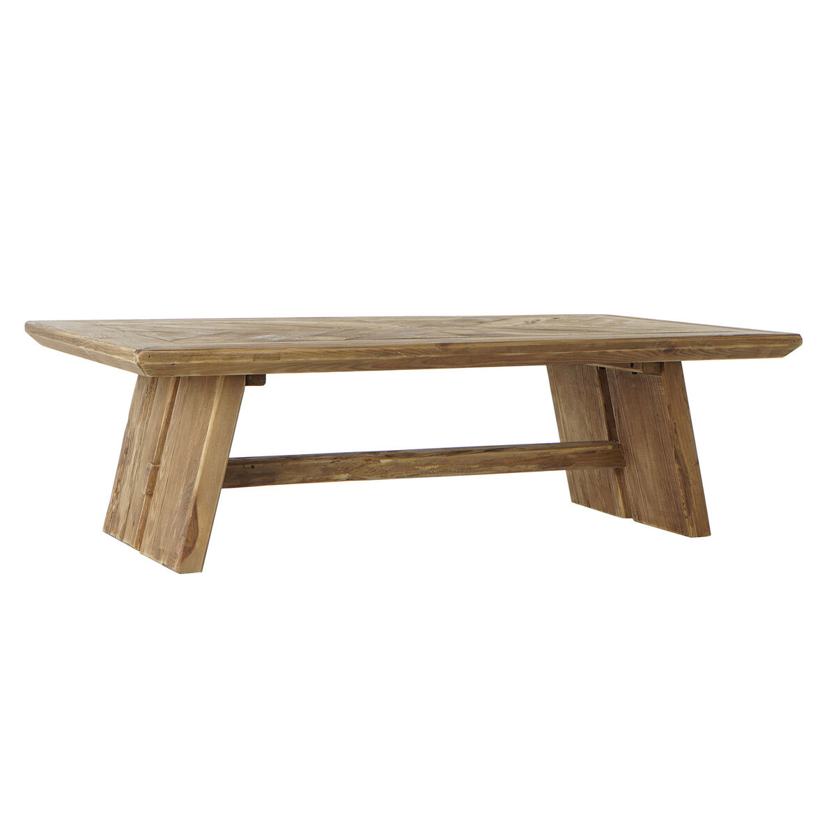 Centre Table DKD Home Decor Natural Recycled Wood 130 x 70 x 40 cm Centre Table DKD Home Decor Natural Recycled Wood 130 x 70 x 40 cm