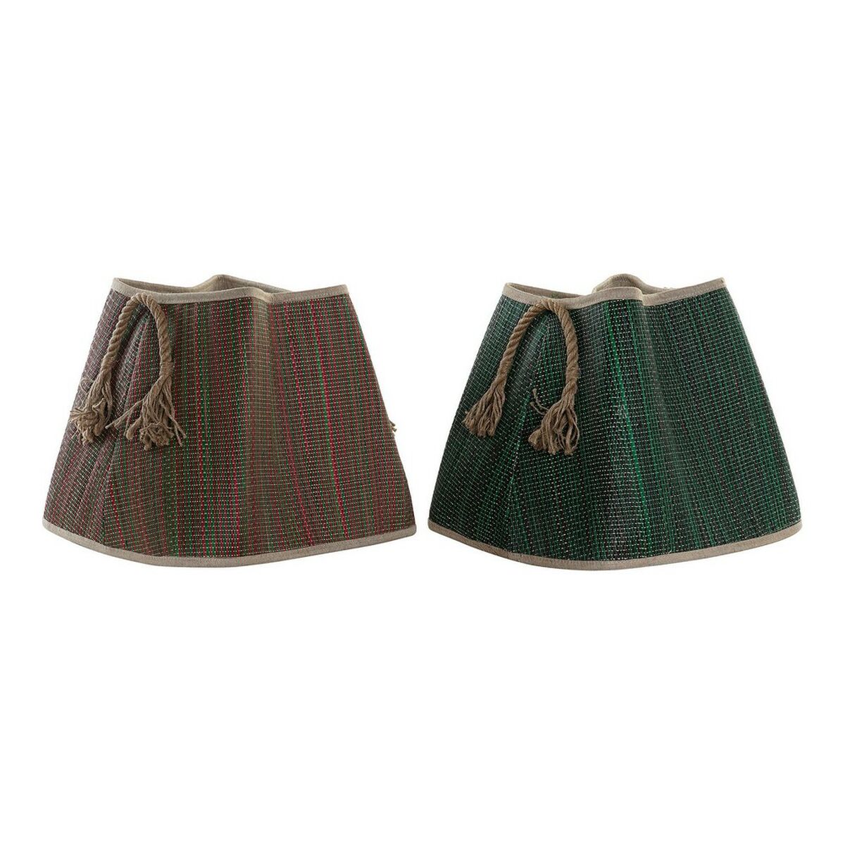Basket set DKD Home Decor Natural Fibre Boho 40 x 40 x 38 cm