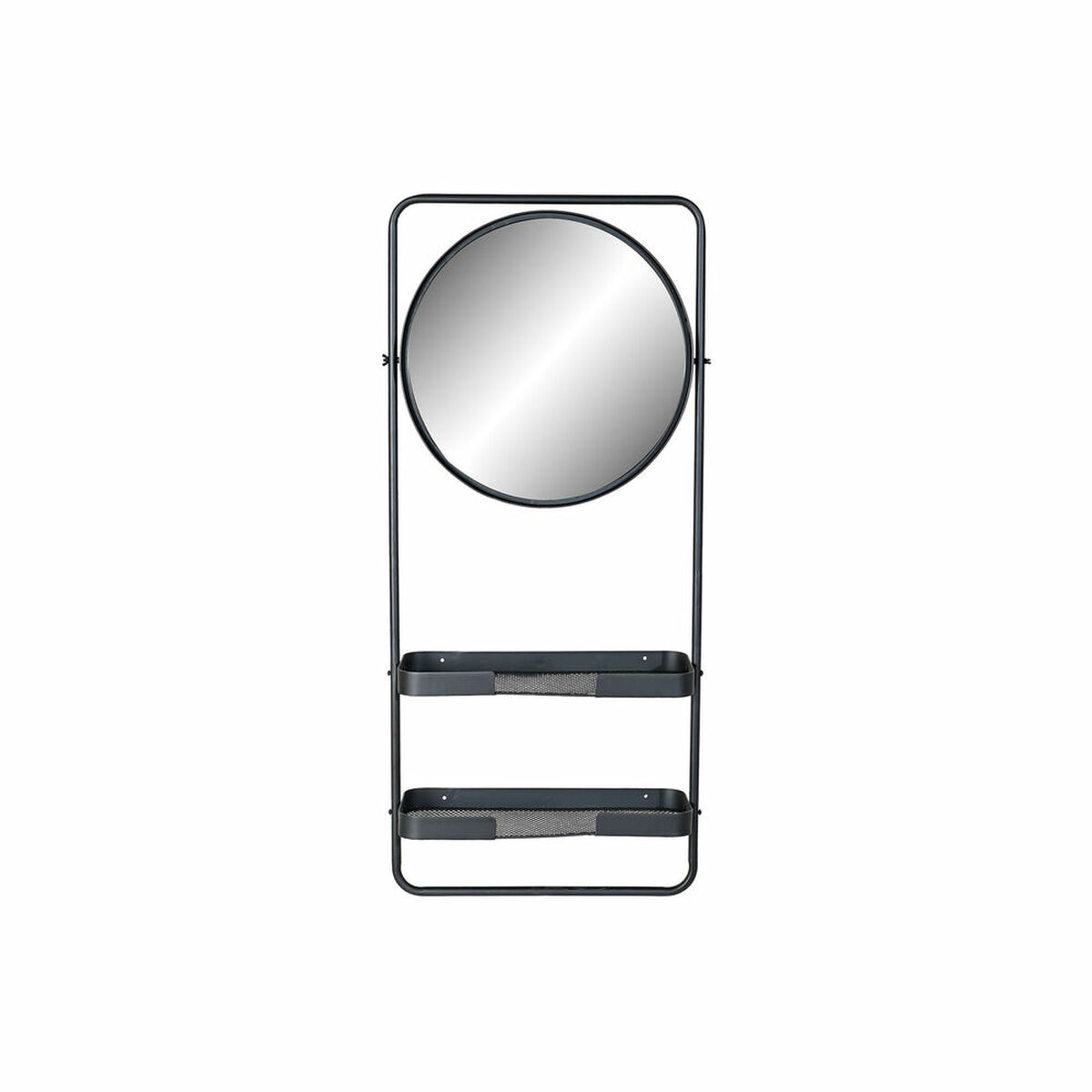 Wall mirror DKD Home Decor Black 55 x 20 x 120 cm Wall mirror DKD Home Decor Black 55 x 20 x 120 cm