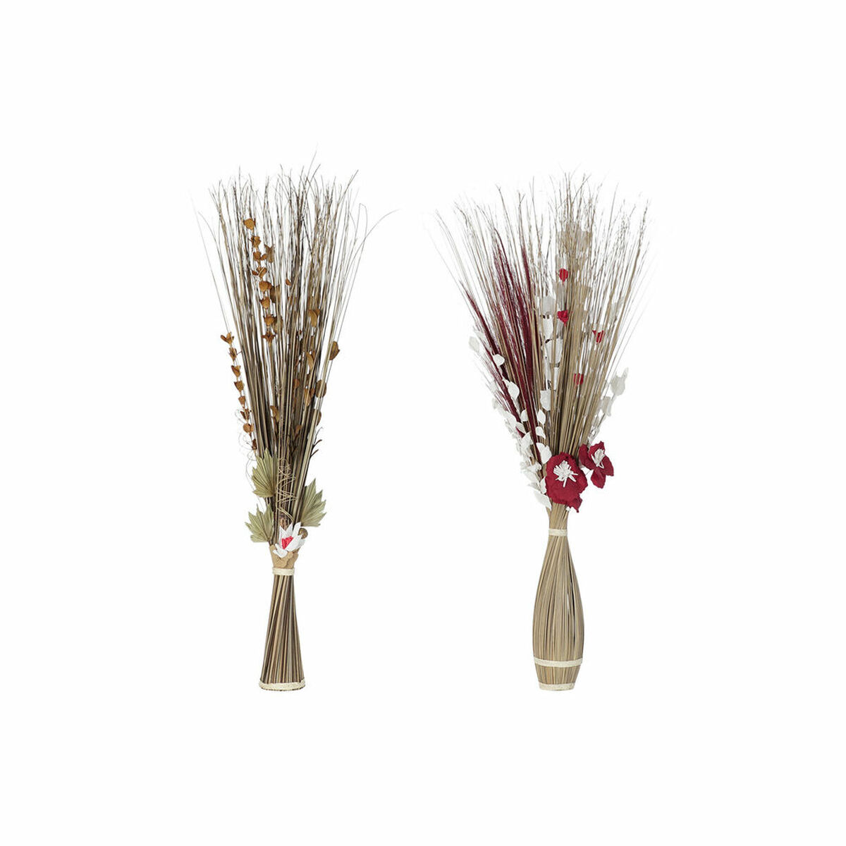 Bunch DKD Home Decor 8424001847471 Flowers Natural Red Brown Dried flower (40 x 40 x 150 cm) (2 Units) Bunch DKD Home Decor 8424001847471 Flowers Natural Red Brown Dried flower (40 x 40 x 150 cm) (2 Units)