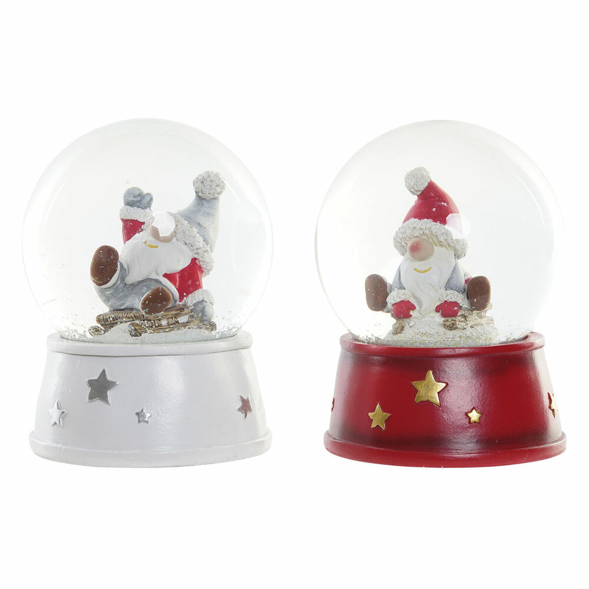 Christmas Bauble DKD Home Decor Resin Crystal Father Christmas (2 pcs) (9.5 x 9.5 x 13.5 cm) Christmas Bauble DKD Home Decor Resin Crystal Father Christmas (2 pcs) (9.5 x 9.5 x 13.5 cm)
