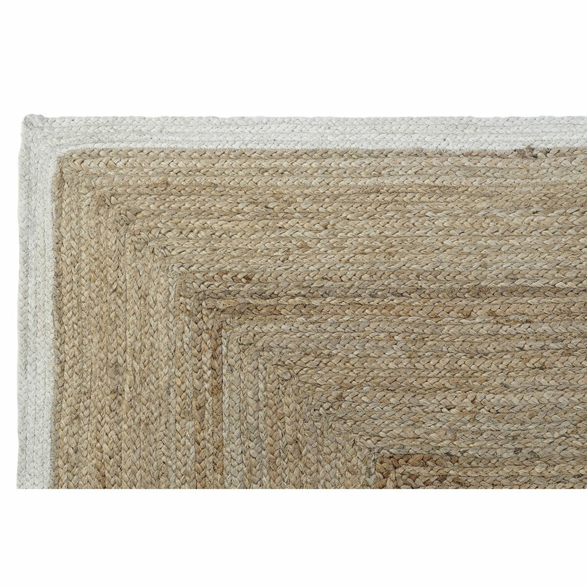 Carpet DKD Home Decor White Light brown Scandi 160 x 230 x 1 cm
