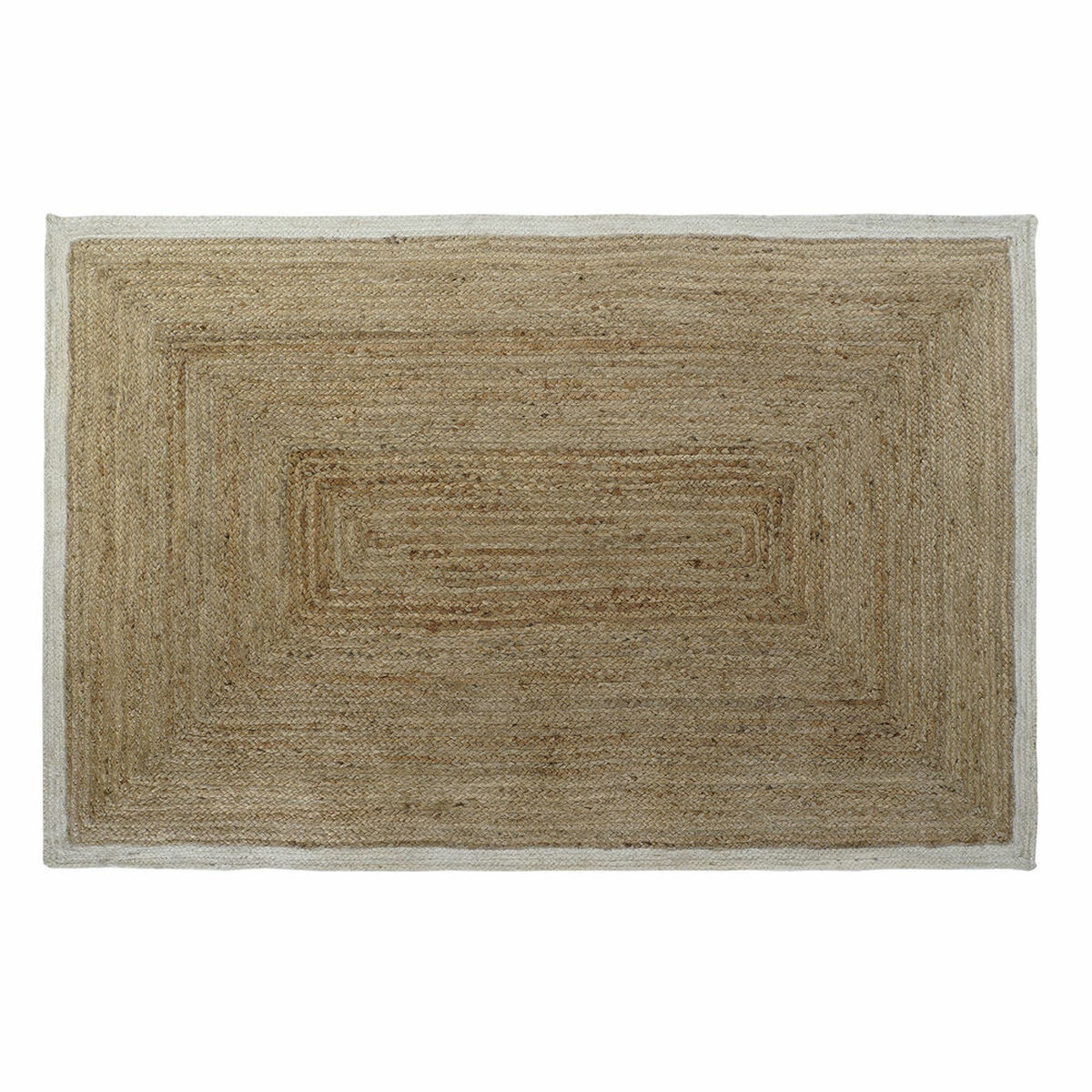 Carpet DKD Home Decor White Light brown Scandi 160 x 230 x 1 cm