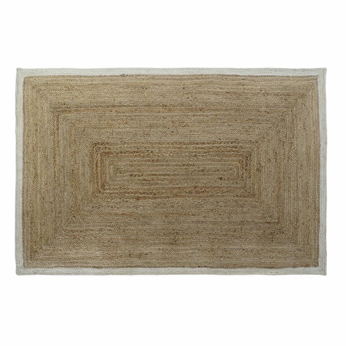 Carpet DKD Home Decor White Light brown Scandi 200 x 290 x 1 cm Carpet DKD Home Decor White Light brown Scandi 200 x 290 x 1 cm