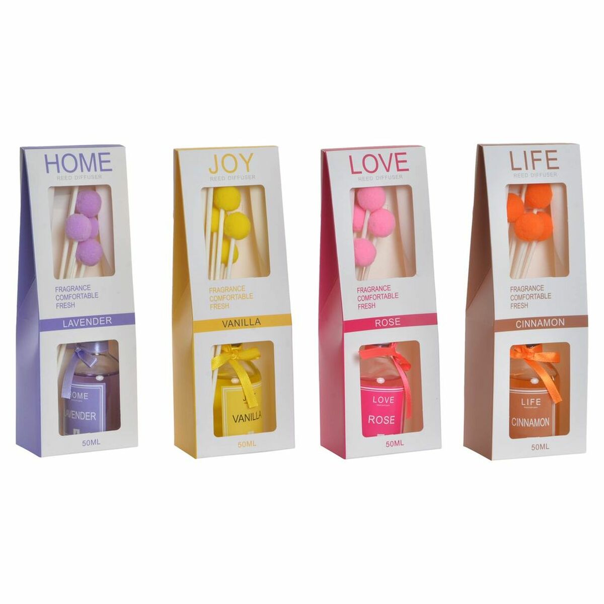 Perfume Sticks DKD Home Decor (4 pcs) (50 ml) Perfume Sticks DKD Home Decor (4 pcs) (50 ml)