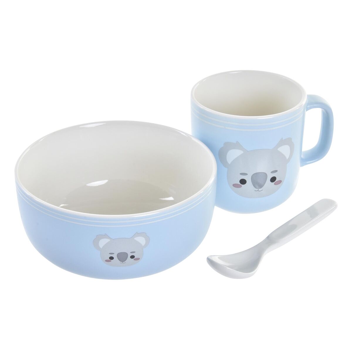 Childrenâs Dinner Set DKD Home Decor Koala