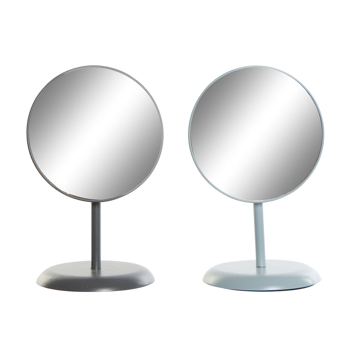 Wall mirror DKD Home Decor Metal Dark grey Light grey 2 Units (17 x 17 x 27,7 cm) Wall mirror DKD Home Decor Metal Dark grey Light grey 2 Units (17 x 17 x 27,7 cm)