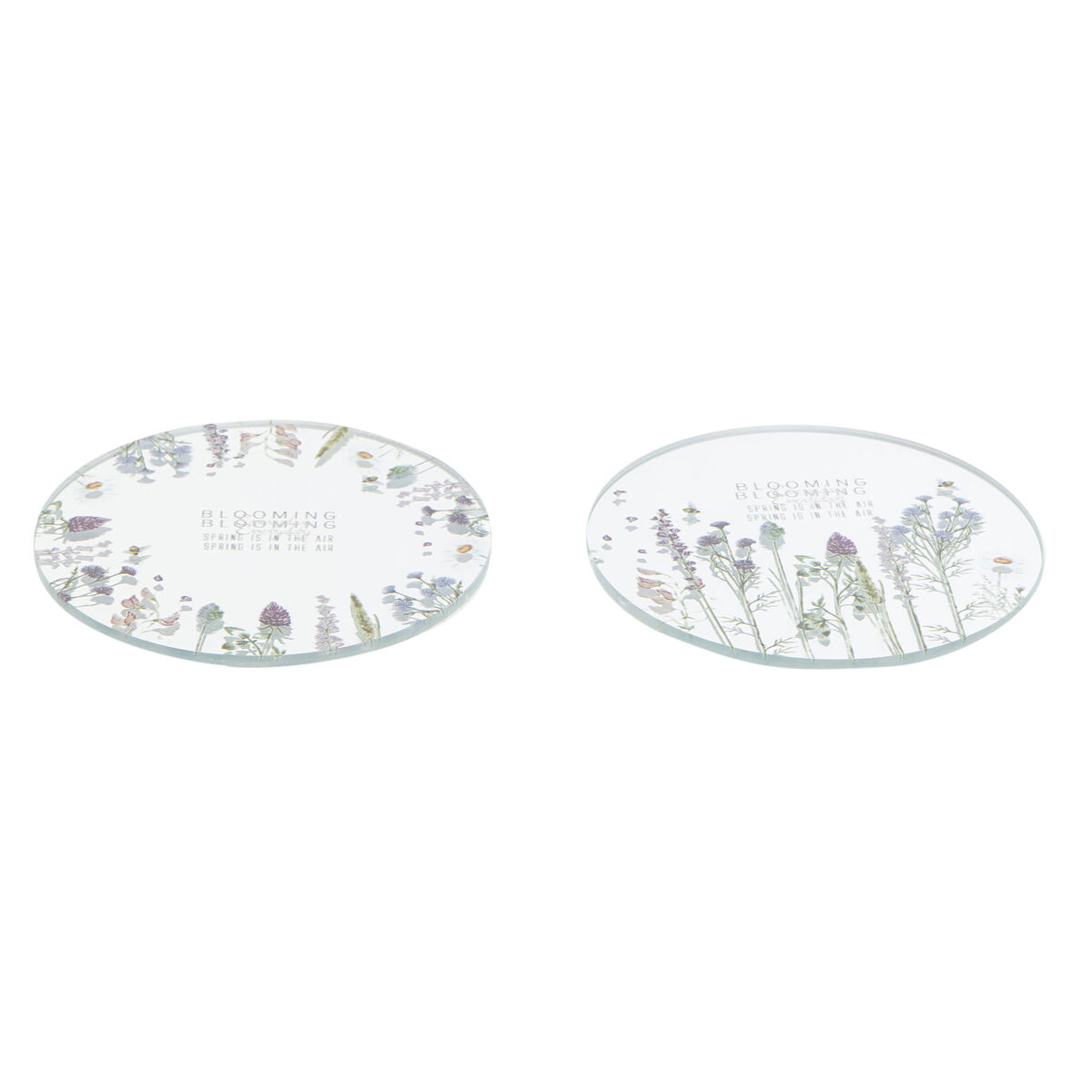 Lantern DKD Home Decor Crystal Multicolour Butterfly (10 x 10 x 1 cm) (2 unidades)