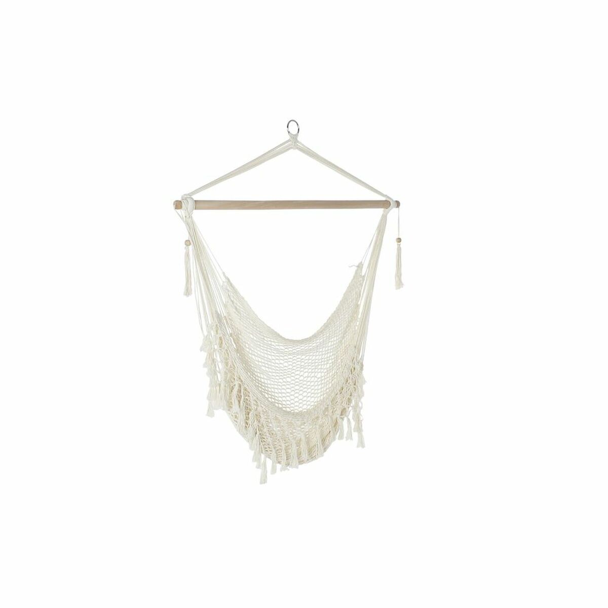 Hammock DKD Home Decor Beige 100 x 50 x 130 cm (100 x 50 x 130 cm) Hammock DKD Home Decor Beige 100 x 50 x 130 cm (100 x 50 x 130 cm)