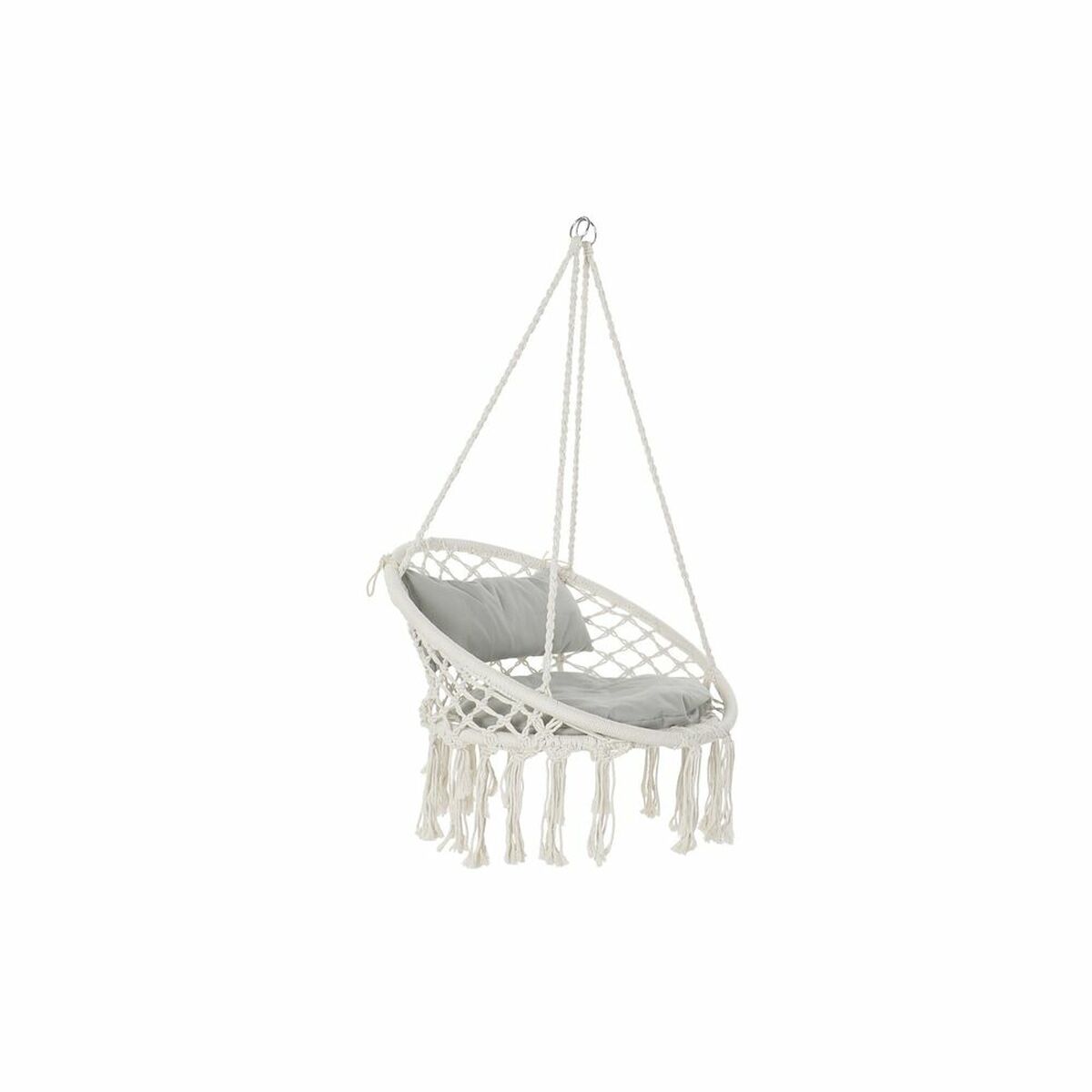 Hammock DKD Home Decor Beige Grey Maroon 82 x 62 x 123 cm (82 x 62 x 123 cm) Hammock DKD Home Decor Beige Grey Maroon 82 x 62 x 123 cm (82 x 62 x 123 cm)