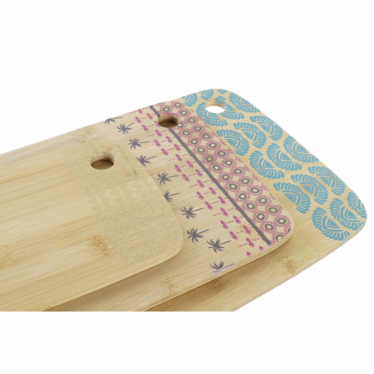 Set of chopping boards DKD Home Decor Tropical