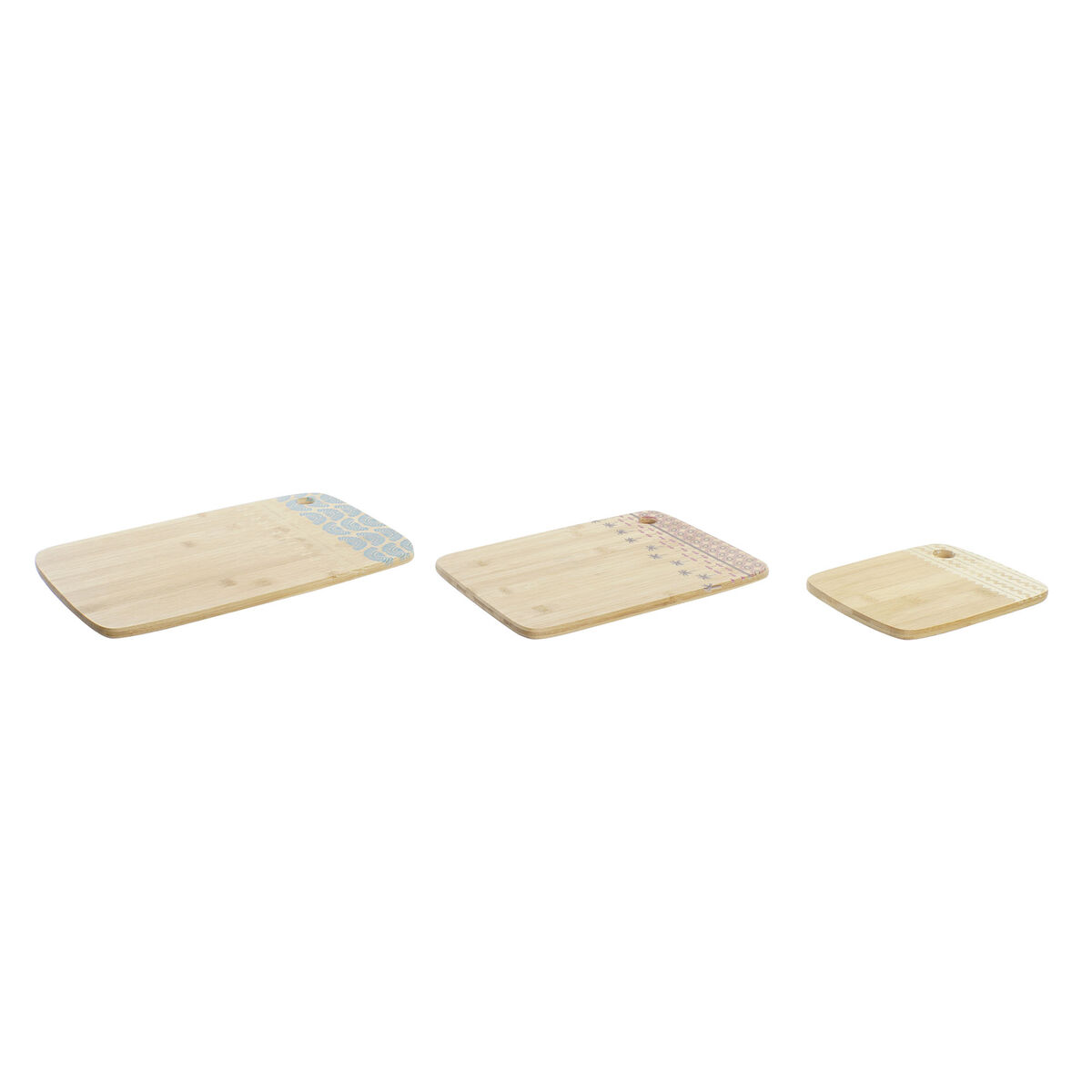 Set of chopping boards DKD Home Decor Tropical