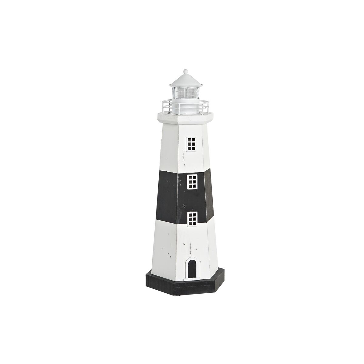 Lighting decoration DKD Home Decor 16 x 14 x 42 cm Wood Headlight