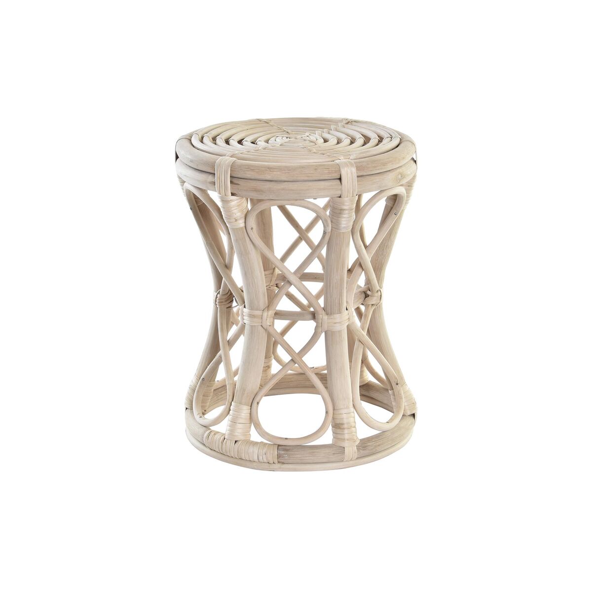 Small Side Table DKD Home Decor Natural 30 x 30 x 40 cm Small Side Table DKD Home Decor Natural 30 x 30 x 40 cm