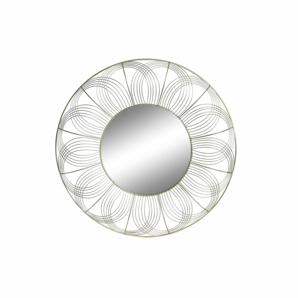 Wall mirror DKD Home Decor Golden Modern 60 x 4 x 60 cm