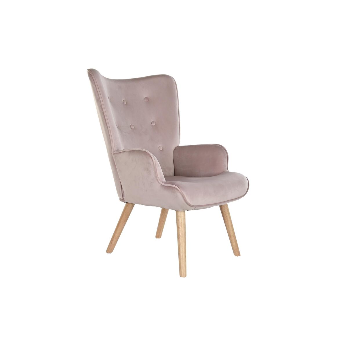 Armchair DKD Home Decor Pink Wood 67 x 69 x 96 cm 75 x 69 x 96 cm Armchair DKD Home Decor Pink Wood 67 x 69 x 96 cm 75 x 69 x 96 cm