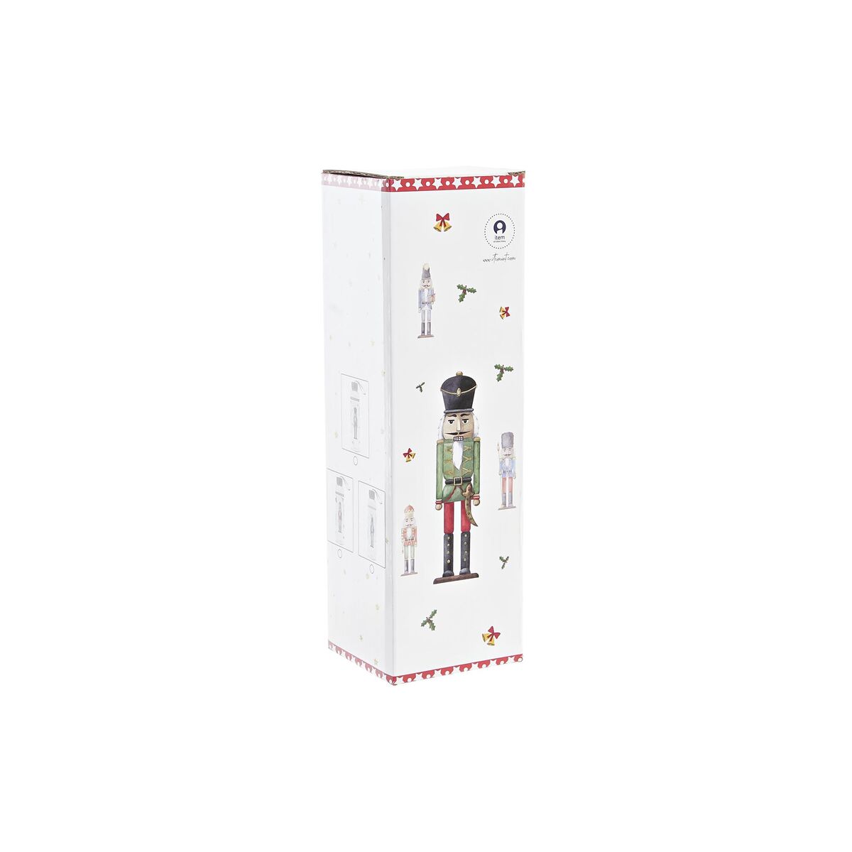Bottle DKD Home Decor Nutcracker Crystal PVC (550 ml) (3 Units)