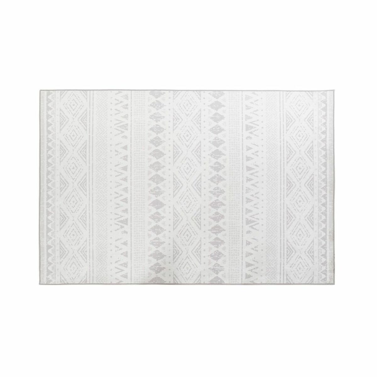 Carpet DKD Home Decor Grey White Ikat (120 x 180 x 0,4 cm) Carpet DKD Home Decor Grey White Ikat (120 x 180 x 0,4 cm)