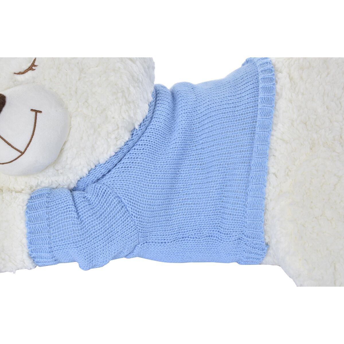 Teddy Bear DKD Home Decor 70 x 30 x 30 cm Blue Pink White Children’s (2 Units)