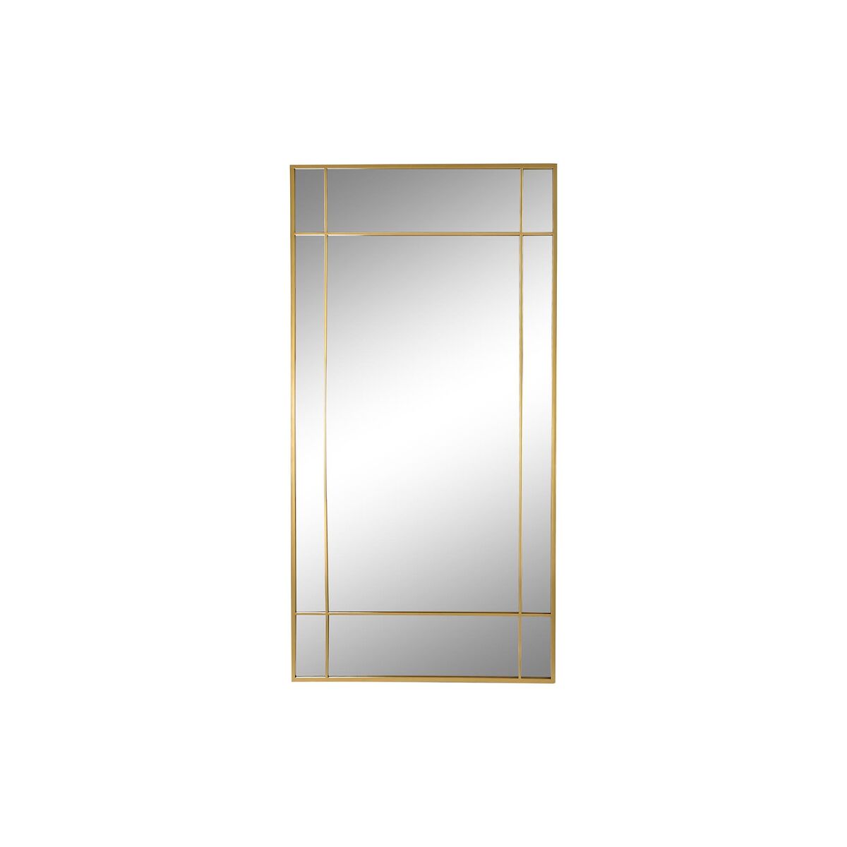 Wall mirror DKD Home Decor Golden Crystal Iron 90 x 2 x 180 cm Wall mirror DKD Home Decor Golden Crystal Iron 90 x 2 x 180 cm