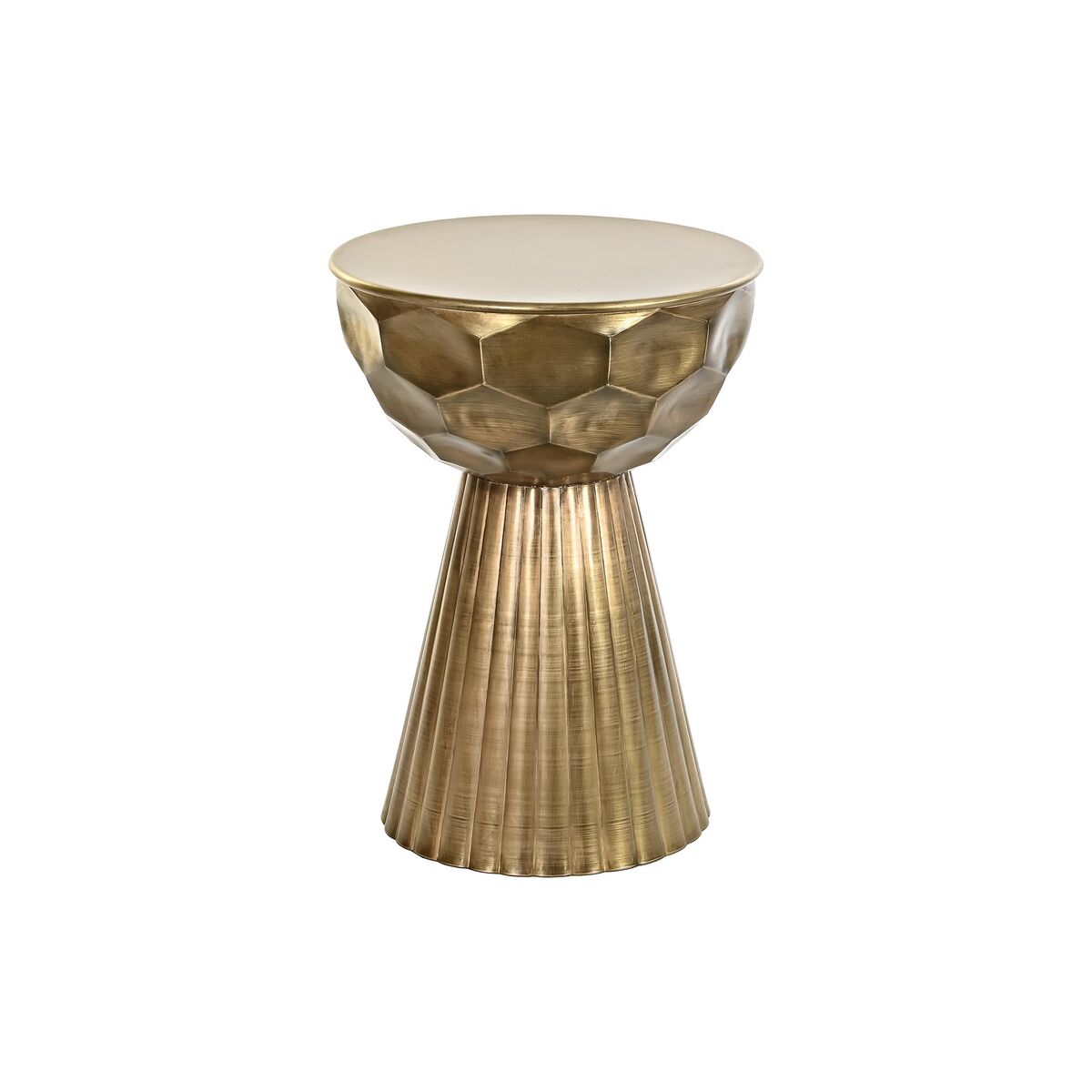 Side table DKD Home Decor Golden Metal 39 x 39 x 54 cm Side table DKD Home Decor Golden Metal 39 x 39 x 54 cm